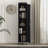 Bargale 15 Single Locker Storage Cabinet with 5 Adjustable Shelves-2099761796