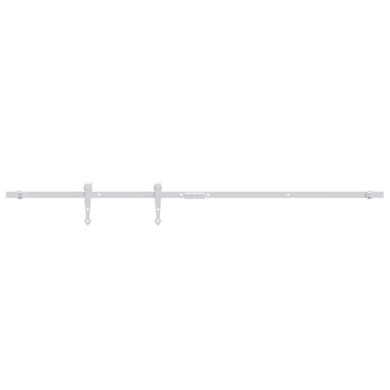 Affie Sliding Barn Door Pull Plate, 152cm, White