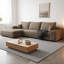 Canapé modulaire en L de Boneless-6052823