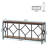 Très longue table d'appoint 70,86 po, console 2 niveaux-209094327