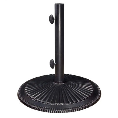 Base de parasol autoportante en fonte