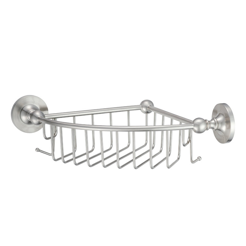 Panier de douche Clarendon, Nickel satiné