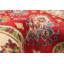 Tapis rouge foncé Maleaha Gazni 4 pi 11 po x 7 pi 9 po