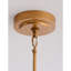 Lustre tambour en cristal 6 lumières Machela