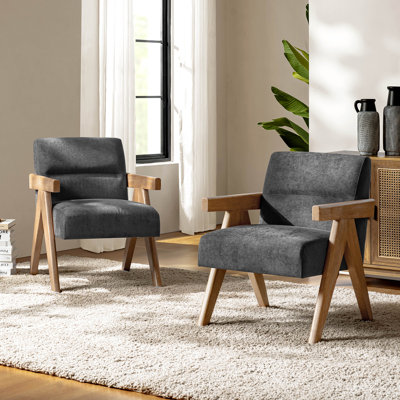 Ensemble de 2 chaises d'appoint Donohoe
