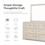 Commode 6 tiroirs avec miroir Schell-2088091372