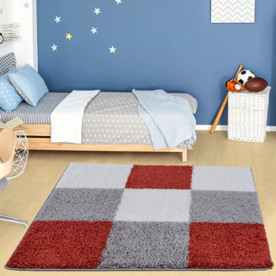 Myshaggy Collection Rugs Geometric Design in Terra