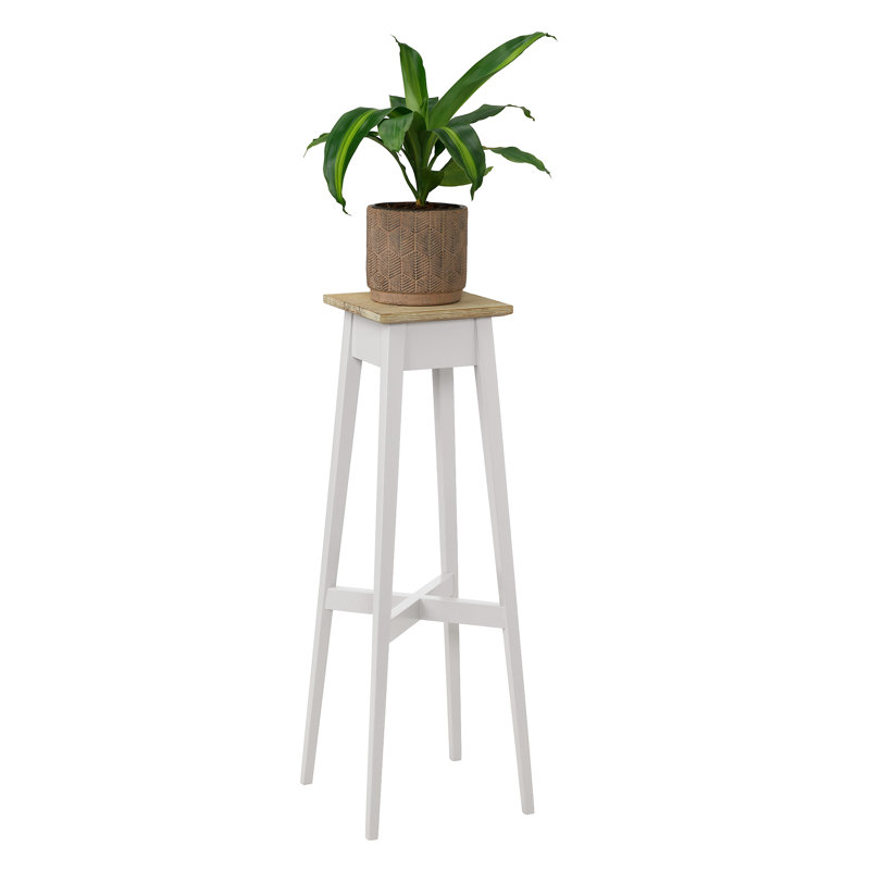 Decatur Plant Stand, White, H80 x L28 x D28cm