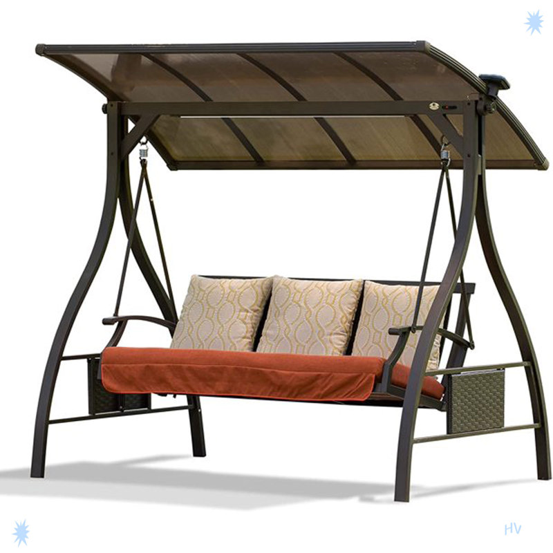 Balancelle de luxe réglable pour 3 personnes