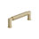 Poignée d'armoire champagne dorée de centre à centre Balata 3-3 / 4 pouces (96 mm)