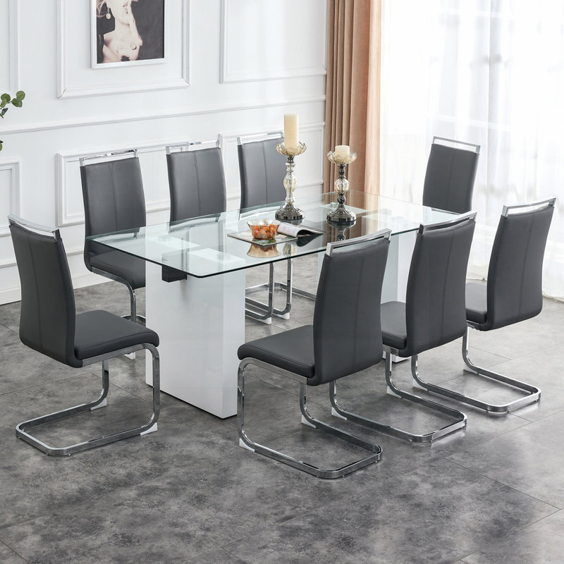 Large modern rectangular table