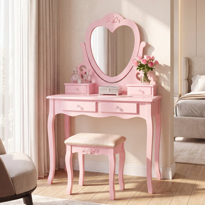 Brenda Dressing Table with Mirror