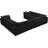 Atis Velvet U-Shaped Sectional Reversible-1359566001