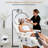 Half Moon Light For Eyelash Extensions, Dimmable Led Lash Light Floor Lamp, 360° Rotatable Head Eyelash Lamp With Remote Control, Height Adjustable Standing Lamp For Tattoos, Manicure, Reading