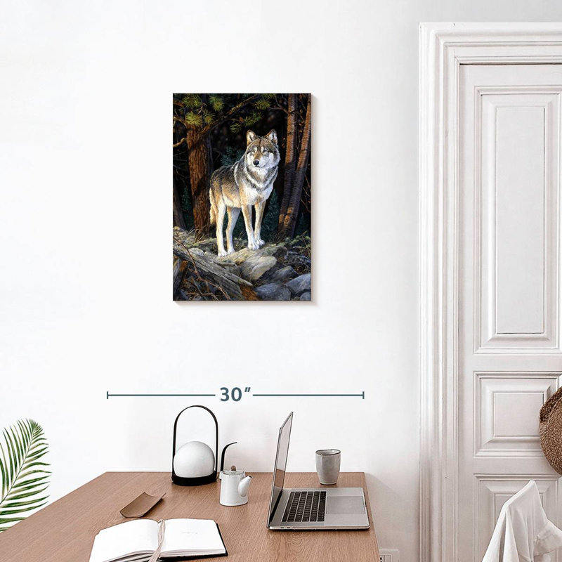 Brampt Solitary Sentinel, 24" H x 16" W