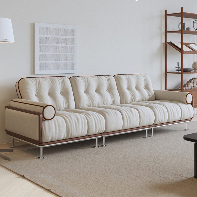 Straight - shaped living room sofa