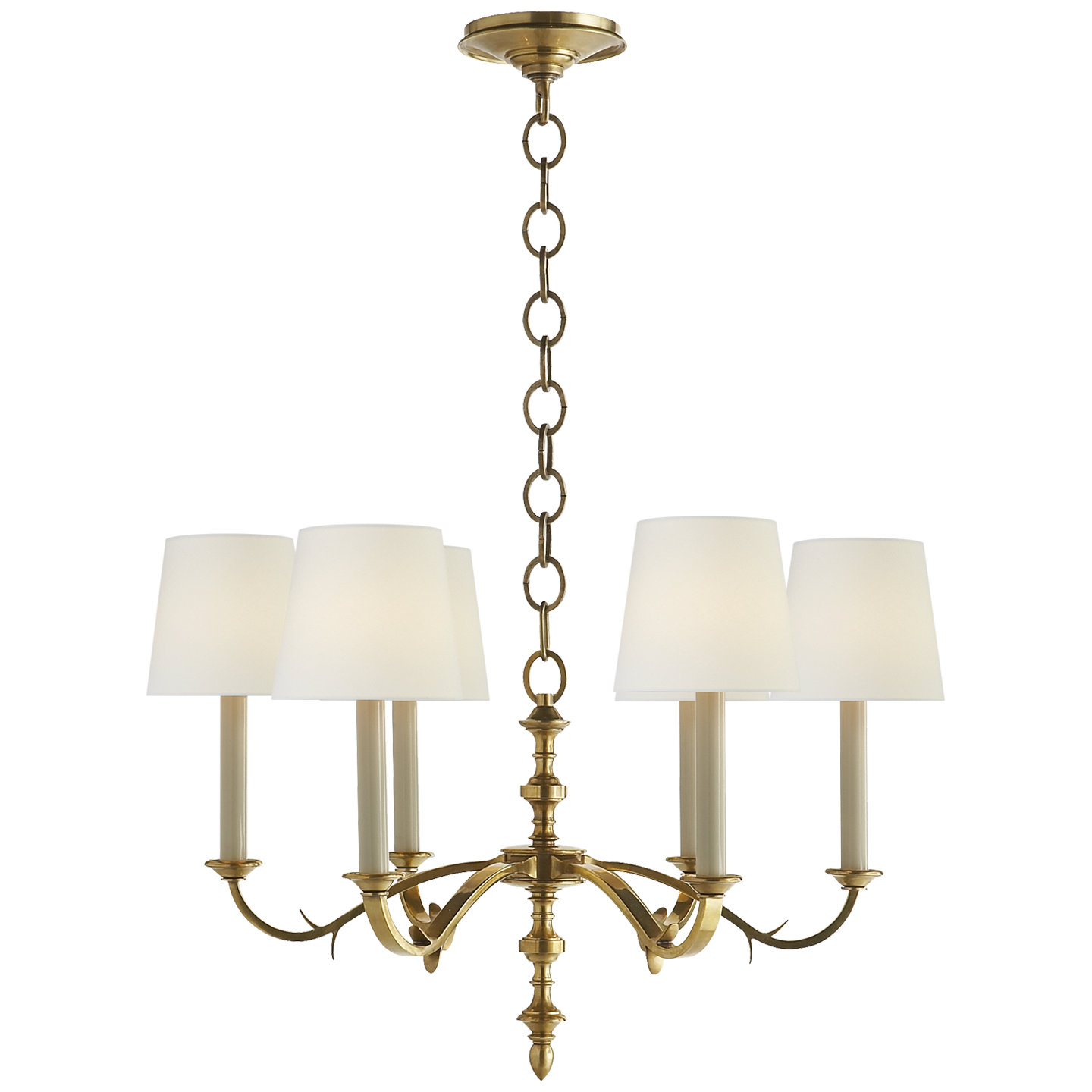 Visual Comfort Channing 6 - Light Chandelier by Thomas O'Brien