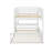 Full XL Over Queen Bunk Bed With Ladder