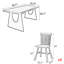 Table en bois massif Partap Simple-1124993798