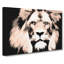 Lion In Abstract - Wrapped Canvas-55308327