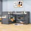 Lit superposé simple / double à 2 tiroirs pour lit simple / double par YUNMA-70507702