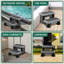 Hot Tub Step Dark Grey with Storage, Spa Steps with Storage Compartment-90640775