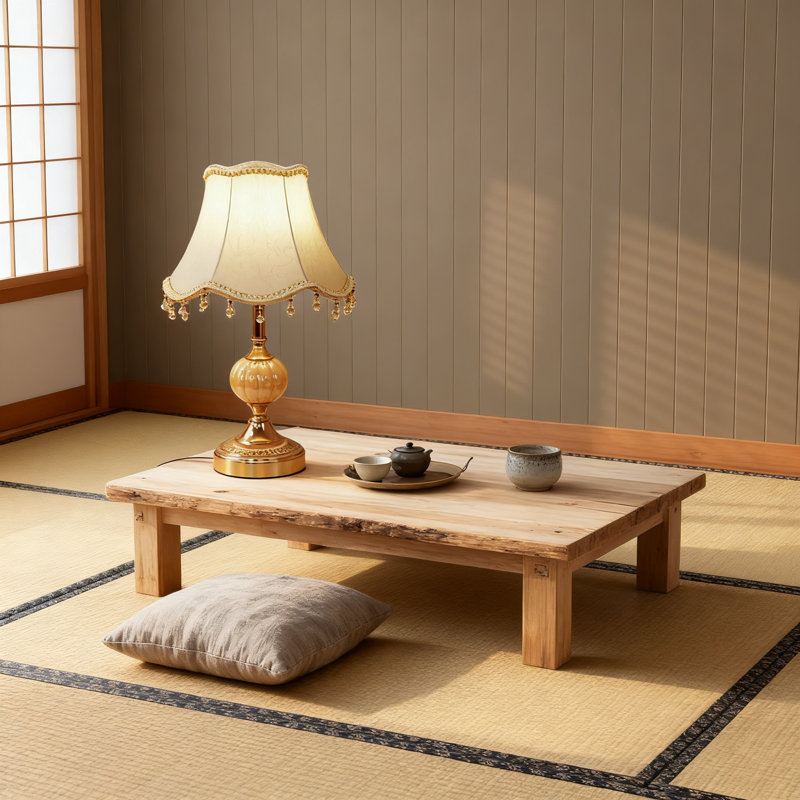 Lampe de table de style Tiffany avec base dorée et abat-jour tambour, design européen classique pour table de chevet de chambre à coucher ou décor de salon