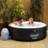 Bestway Coleman SaluSpa 120 Volt Vinyl Round Inflatable Hot Tub