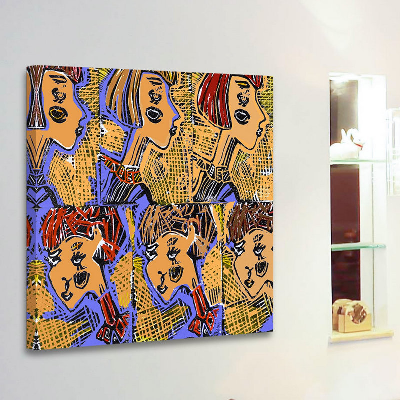 Lana Greben - Wrapped Canvas Painting, 101cm H x 101cm W x 3.81cm D