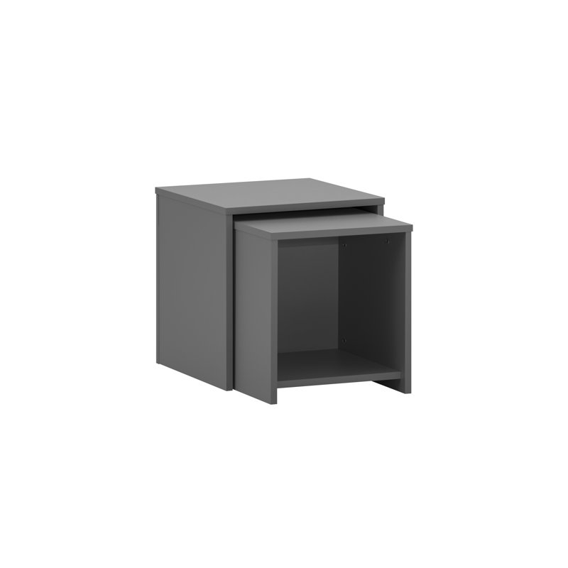 Nalaiah Sled Nesting Tables, Anthracite