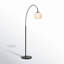 Lampe sur pied arquée 71,5 po Dounia