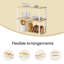 Frame Mounted Spice Rack with Adjustable Racks-1214480861