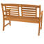 Sun Flair Wooden Bench