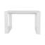 Bureau d'écriture Aurora avec grande surface de travail, blanc