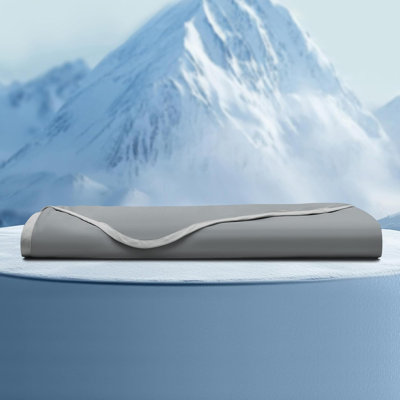 PHF Double Cooling Blanket for Hot Sleepers, Double Cooling Summer Blanket Absorbs Heat to Keep Cool All Night