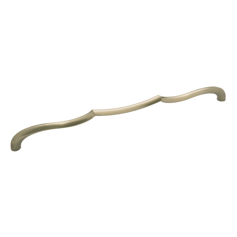 Poignée à poignée de la collection Trellis - Poignée d'armoire de 12 po nickel nickel doré - Quincaillerie traditionnelle pour tiroirs et armoires