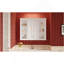 Armoire à pharmacie de 36 po x 28 po, armoire de rangement murale pour salle de bain, avec 1 tablette réglable, armoire à pharmacie murale pour la salle de bain, charnières à fermeture douce, portes à ouverture pivotante