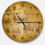 Horloge murale rustique Swigart Farmhouse Designart-34140879