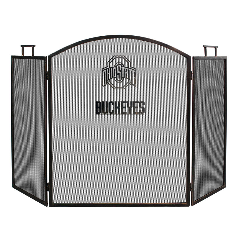 NCAA Fireplace Screen, The Ohio State University