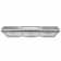Cosmo 36 in. Delta Collection Ducted Under Cabinet Range Hood, Button Controls, Reusable Filters, LED Lights, Stainless Steel