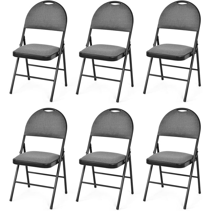 Jayant Folding Chair Set, Gray