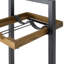 6 Bottle Floor Wine Bottle Rack in