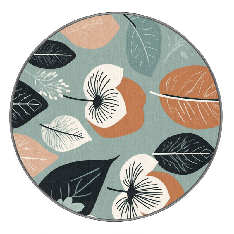 Rustic Haven Rug, Round 3'