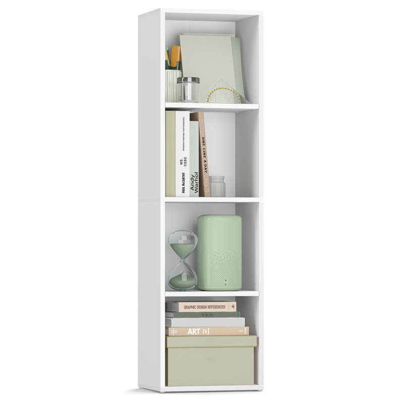 Bookshelf, Bookcase, Storage Shelving Unit, Display Shelf, Open Compartments, 24 X 30 Cm, Living Room, Home Office, Bedroom