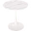 Bayer Round Metal Base Dining Table-223310202-223310181
