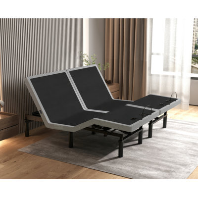 Zeledon Massaging Adjustable Bed with Wireless Remote