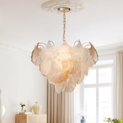 Ladaruis 10 - Light Dimmable Tiered Chandelier