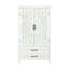 Armoire de rangement blanche 27 po