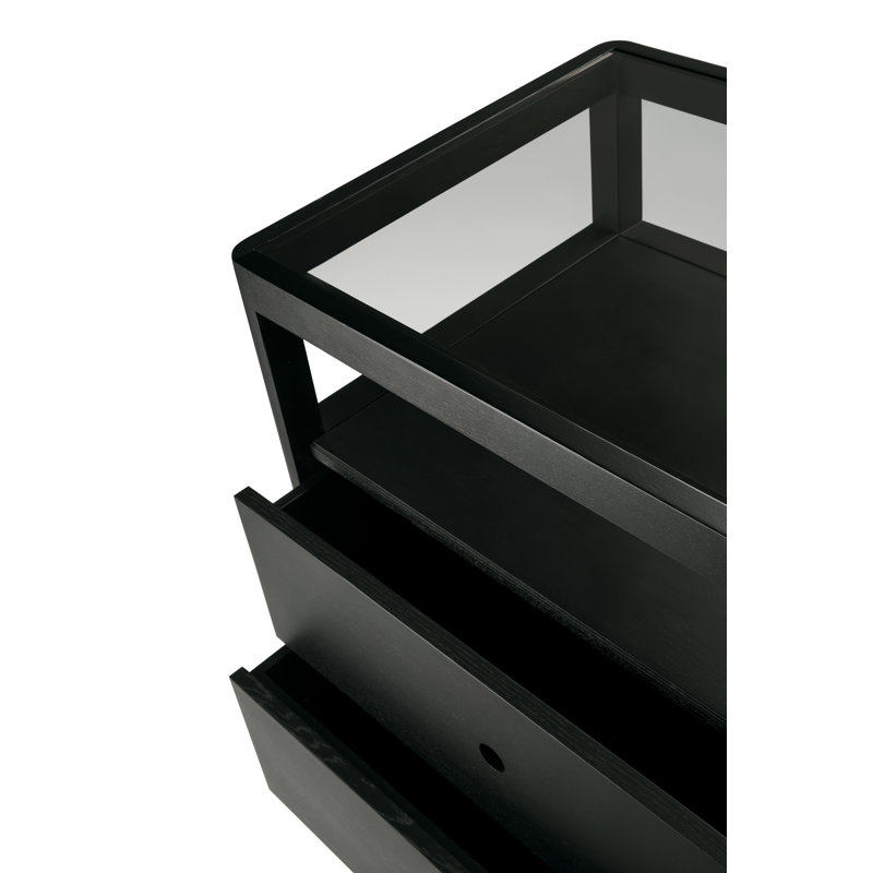 Spindle 4 - Drawer Dresser, Black