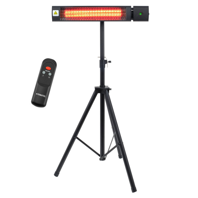 Permasteel Electric Standing Patio Heater u0026 Reviews - Wayfair Canada